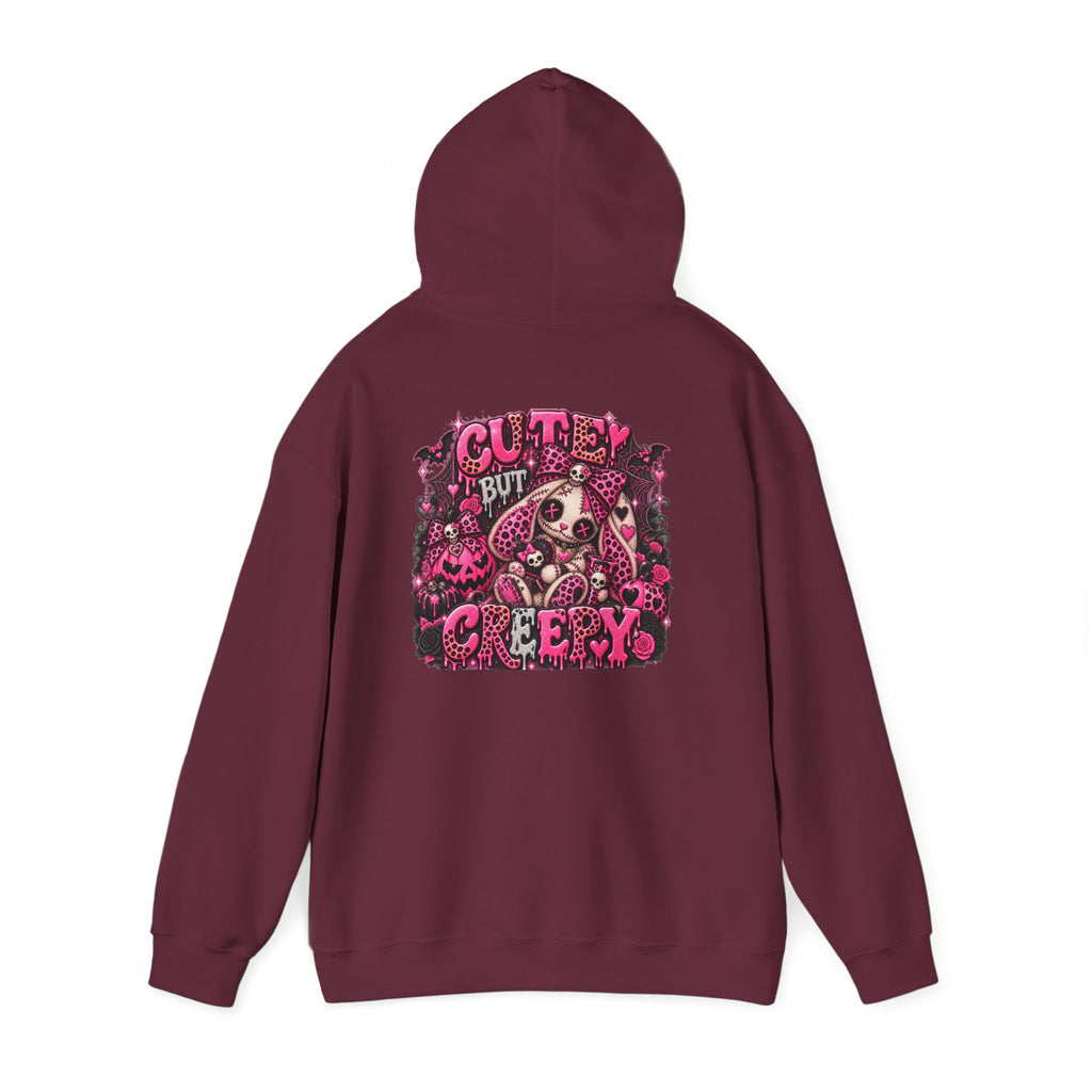 Creepy Cute Bunny Graphic Hoodie