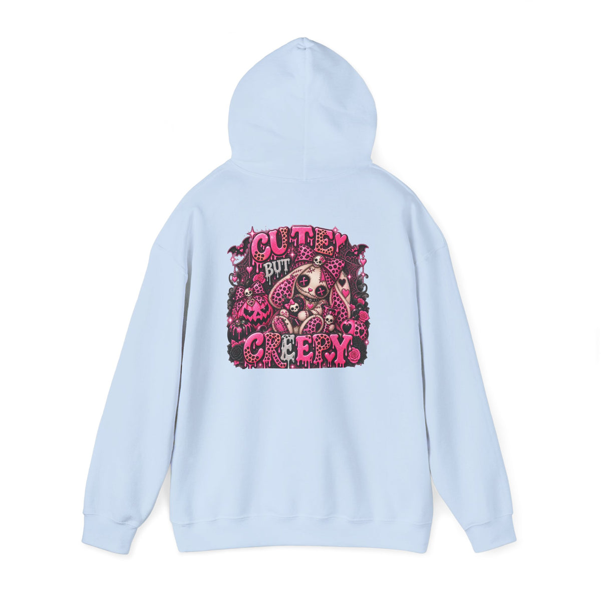 Creepy Cute Bunny Graphic Hoodie