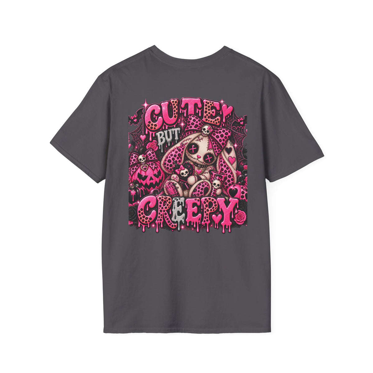 Cute But Creepy Stitched Bunny Tee