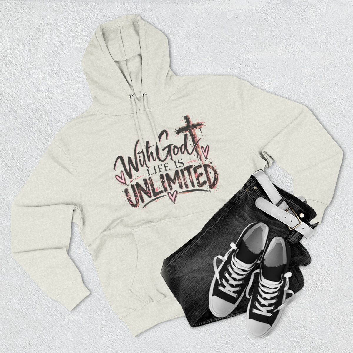 With God Life Is Unlimited Hoodie