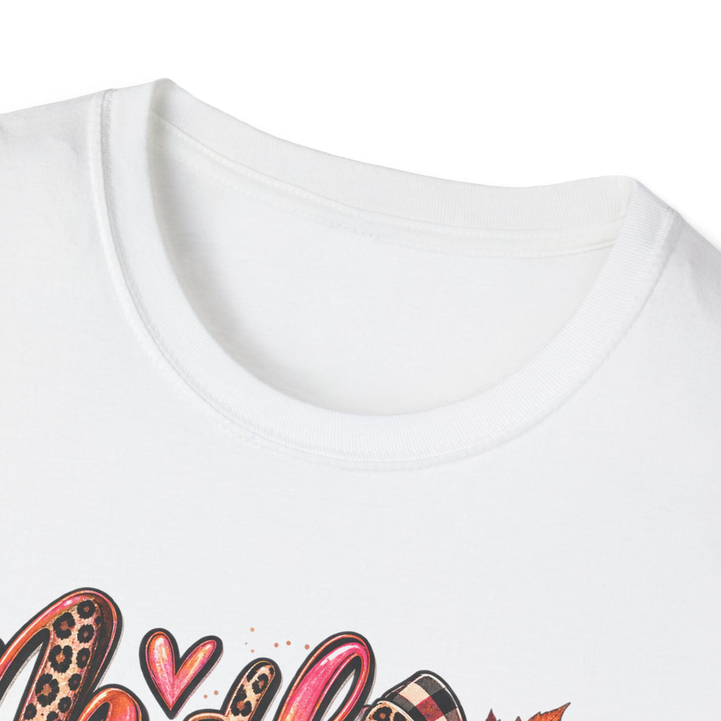 Mother and Daughter T-Shirt — Floral Leopard Fall Matching Tee