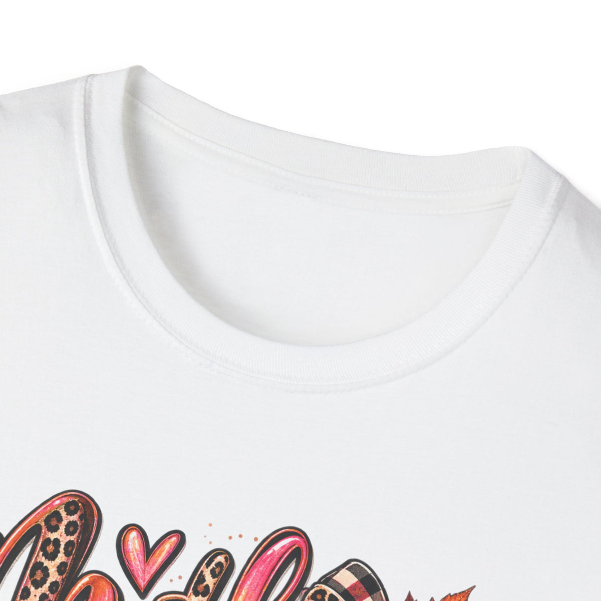 Mother and Daughter T-Shirt — Floral Leopard Fall Matching Tee