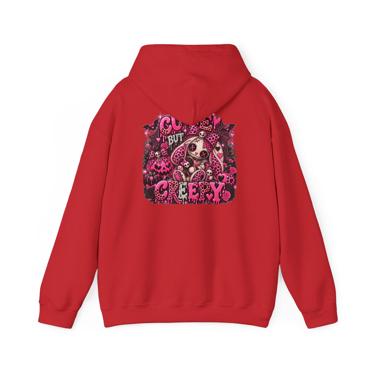 Creepy Cute Bunny Graphic Hoodie