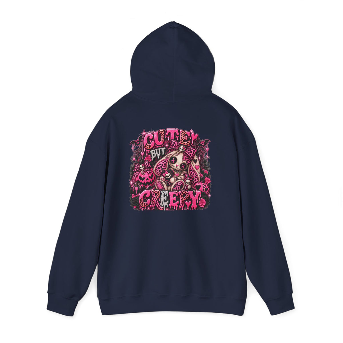 Creepy Cute Bunny Graphic Hoodie