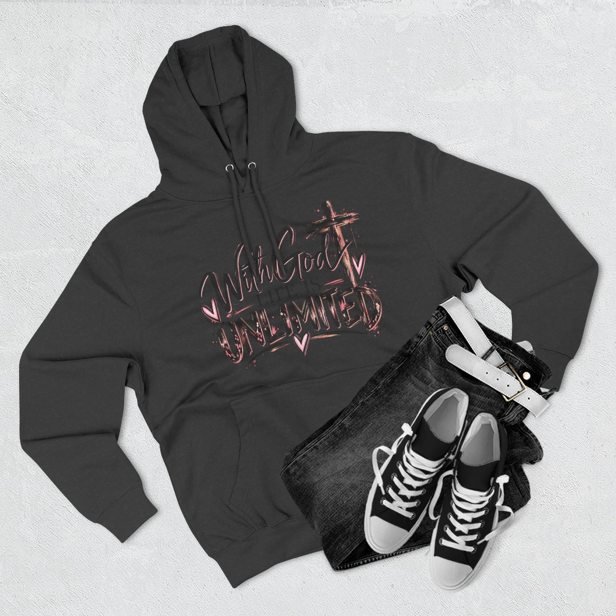 With God Life Is Unlimited Hoodie