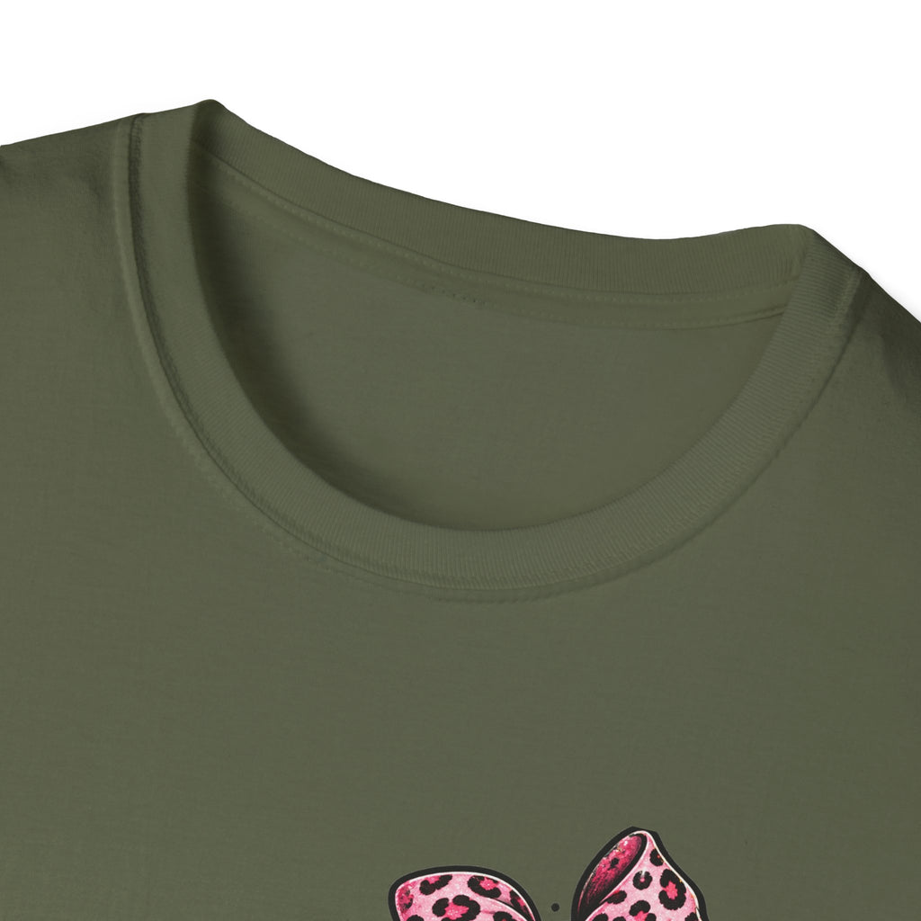 Ghosting Your Problems Pink Bow Ghost T-Shirt