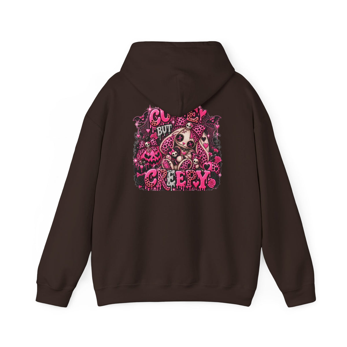Creepy Cute Bunny Graphic Hoodie
