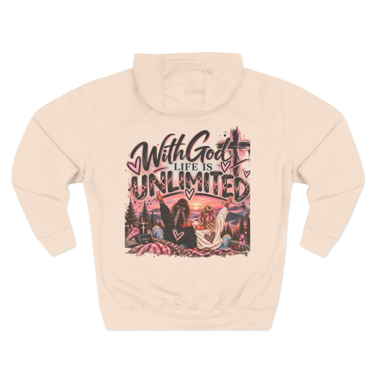 With God Life Is Unlimited Hoodie