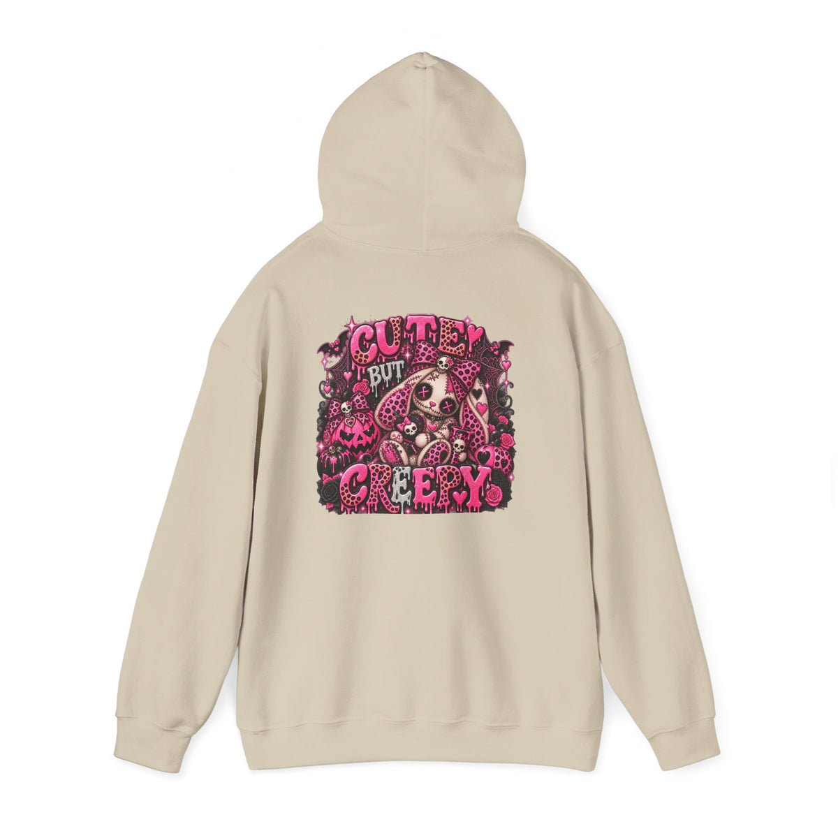Creepy Cute Bunny Graphic Hoodie