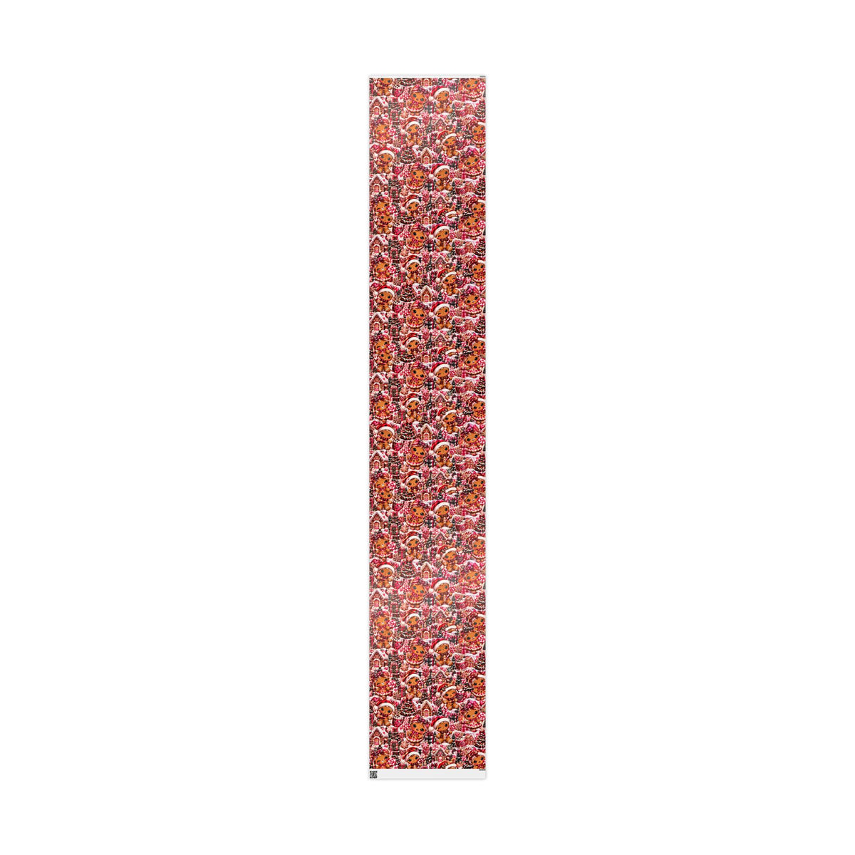 Sweet & Sassy Gingerbread Christmas Wrapping Paper – Pink Leopard Holiday