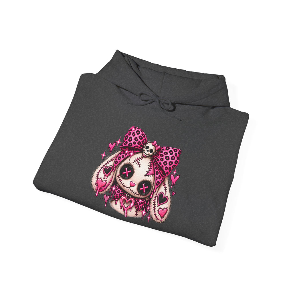 Creepy Cute Bunny Graphic Hoodie