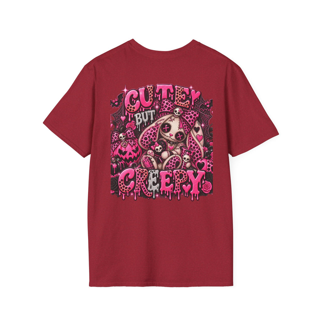 Cute But Creepy Stitched Bunny Tee