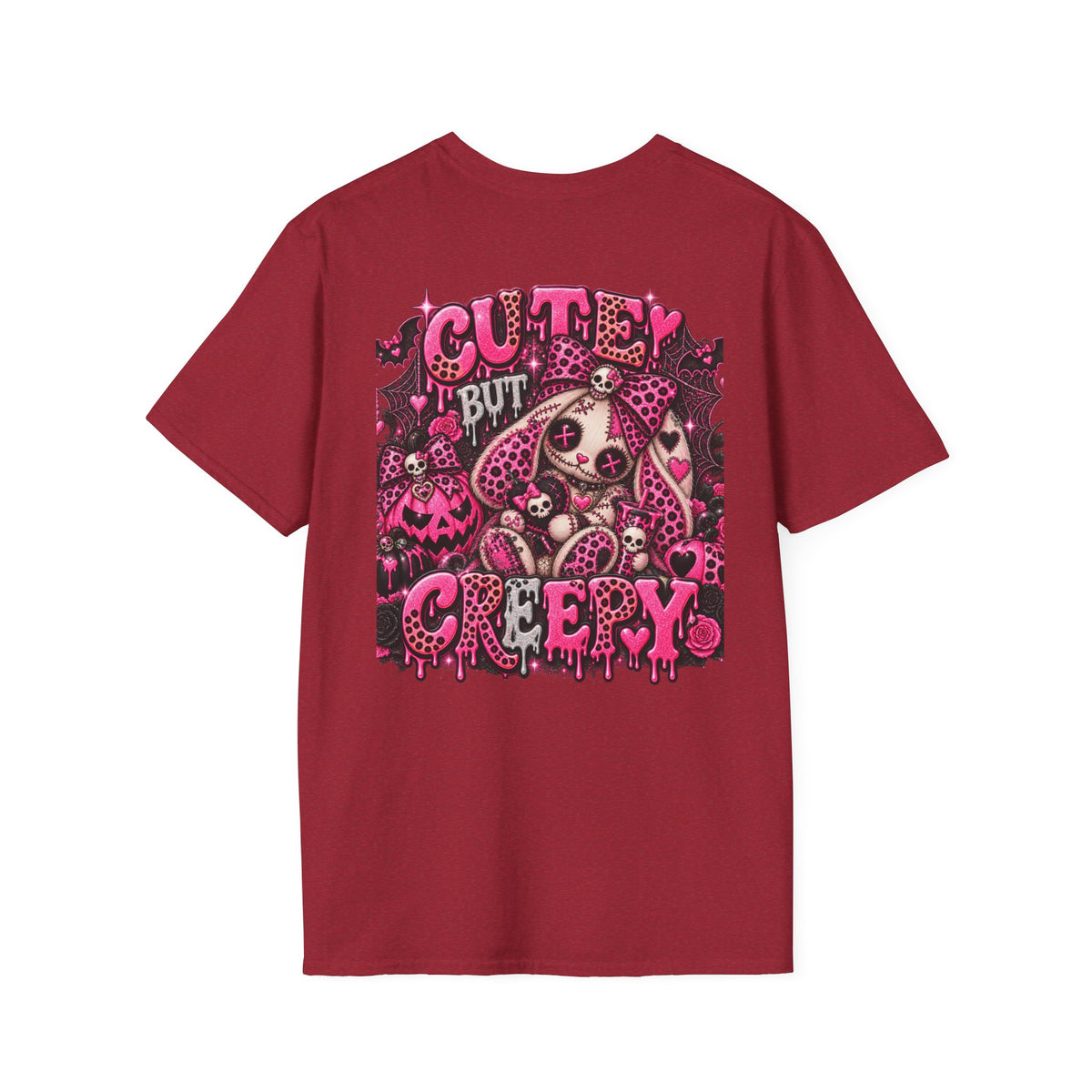 Cute But Creepy Stitched Bunny Tee