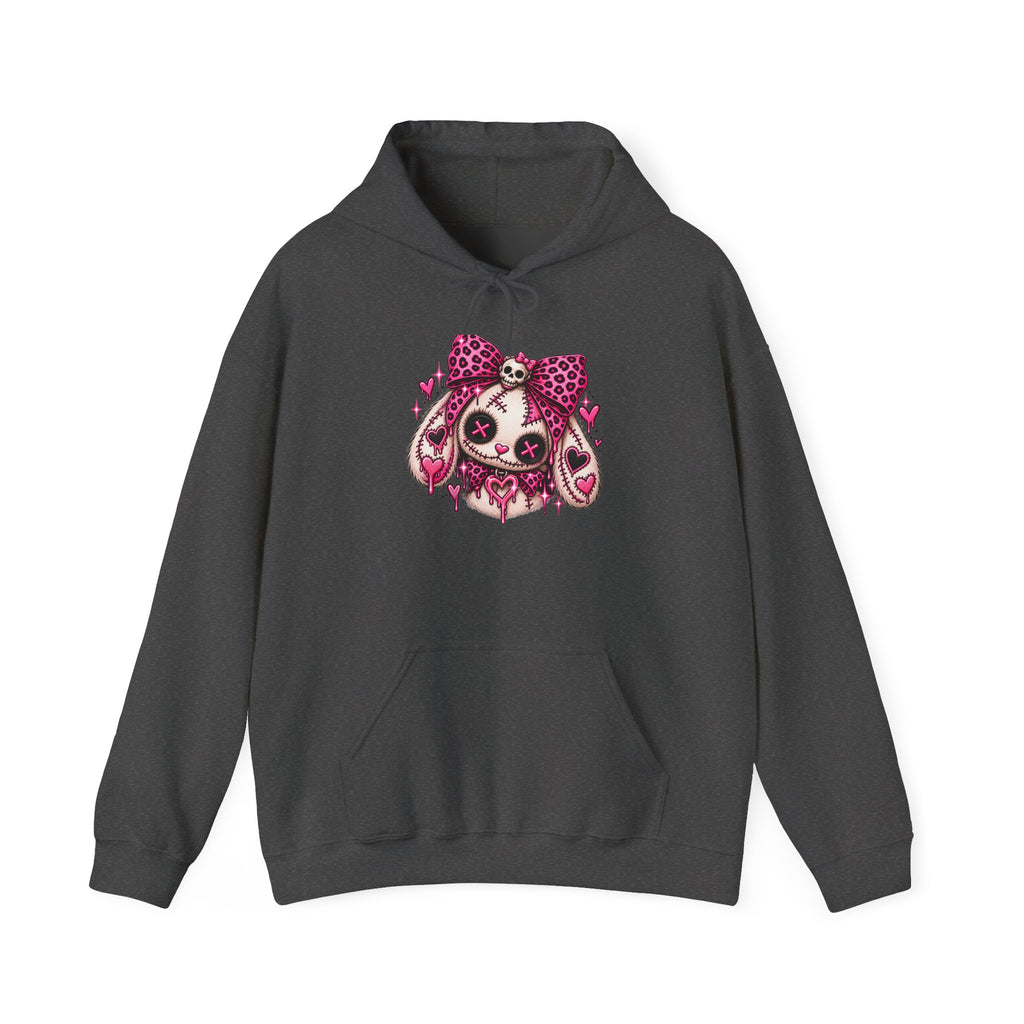 Creepy Cute Bunny Graphic Hoodie