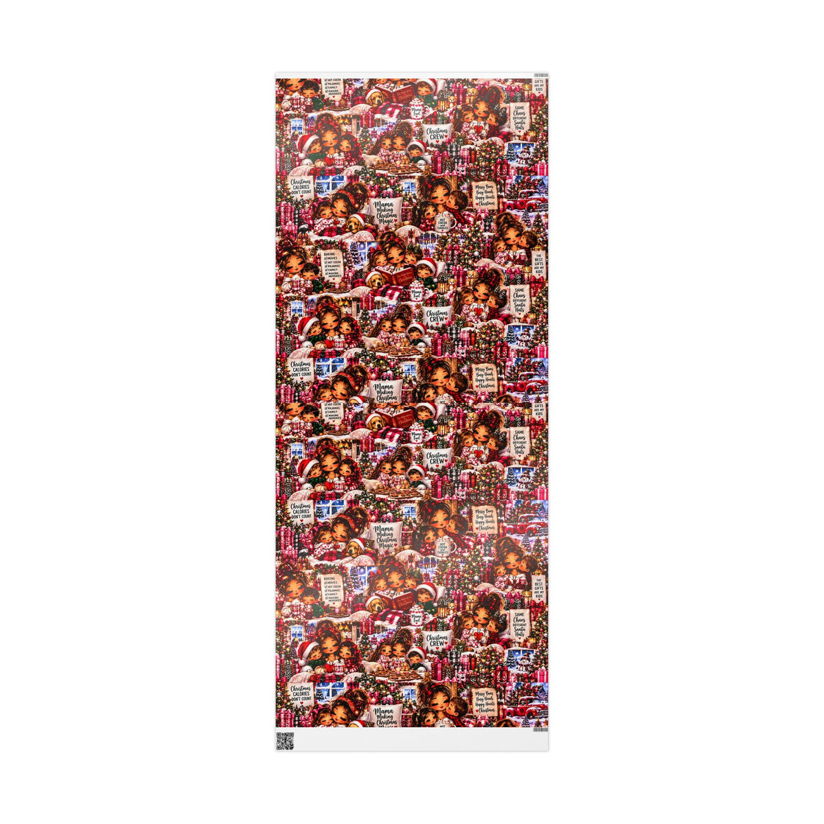 Mama’s Christmas Magic Wrapping Paper – Cozy Family ChristmasWrapp