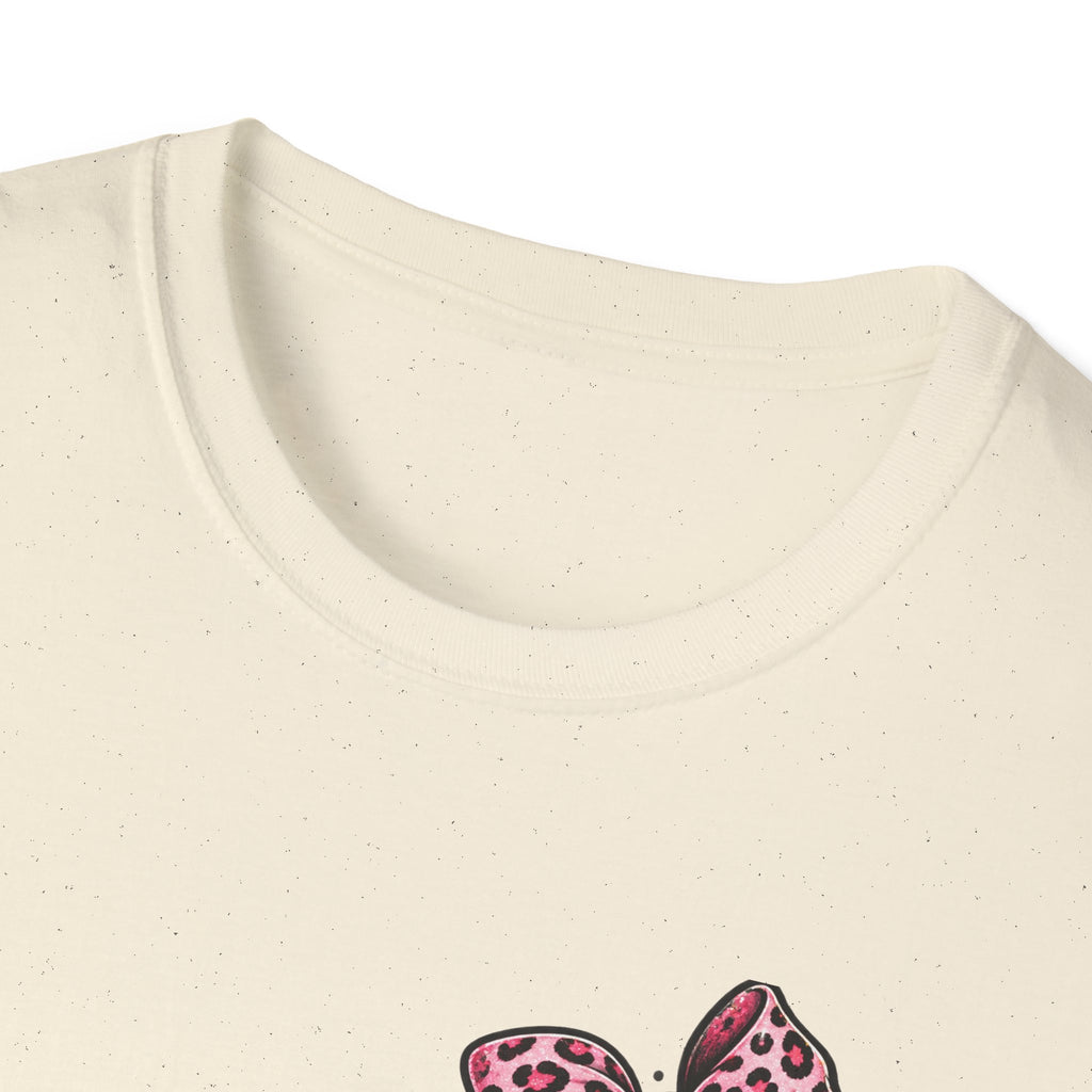 Ghosting Your Problems Pink Bow Ghost T-Shirt