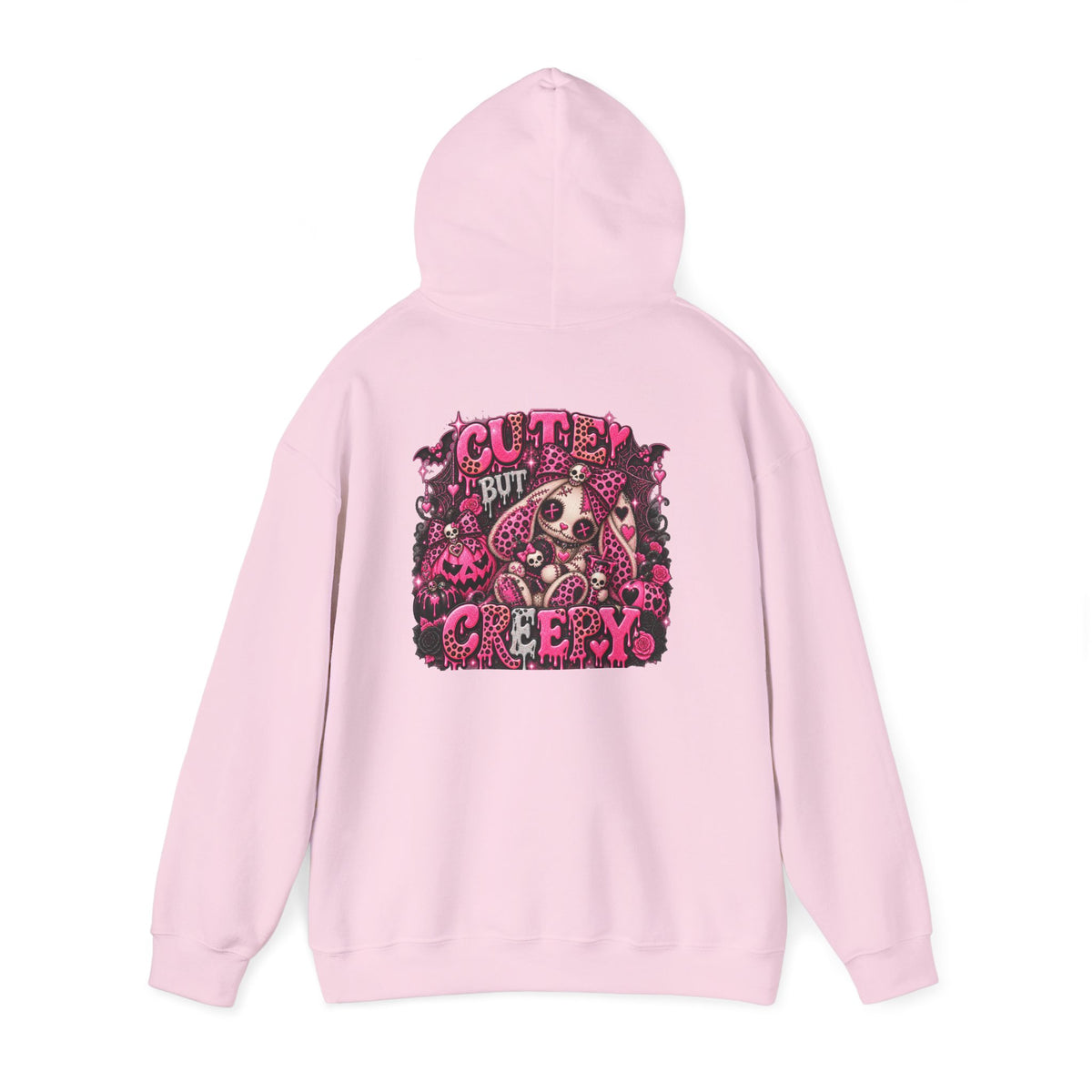 Creepy Cute Bunny Graphic Hoodie