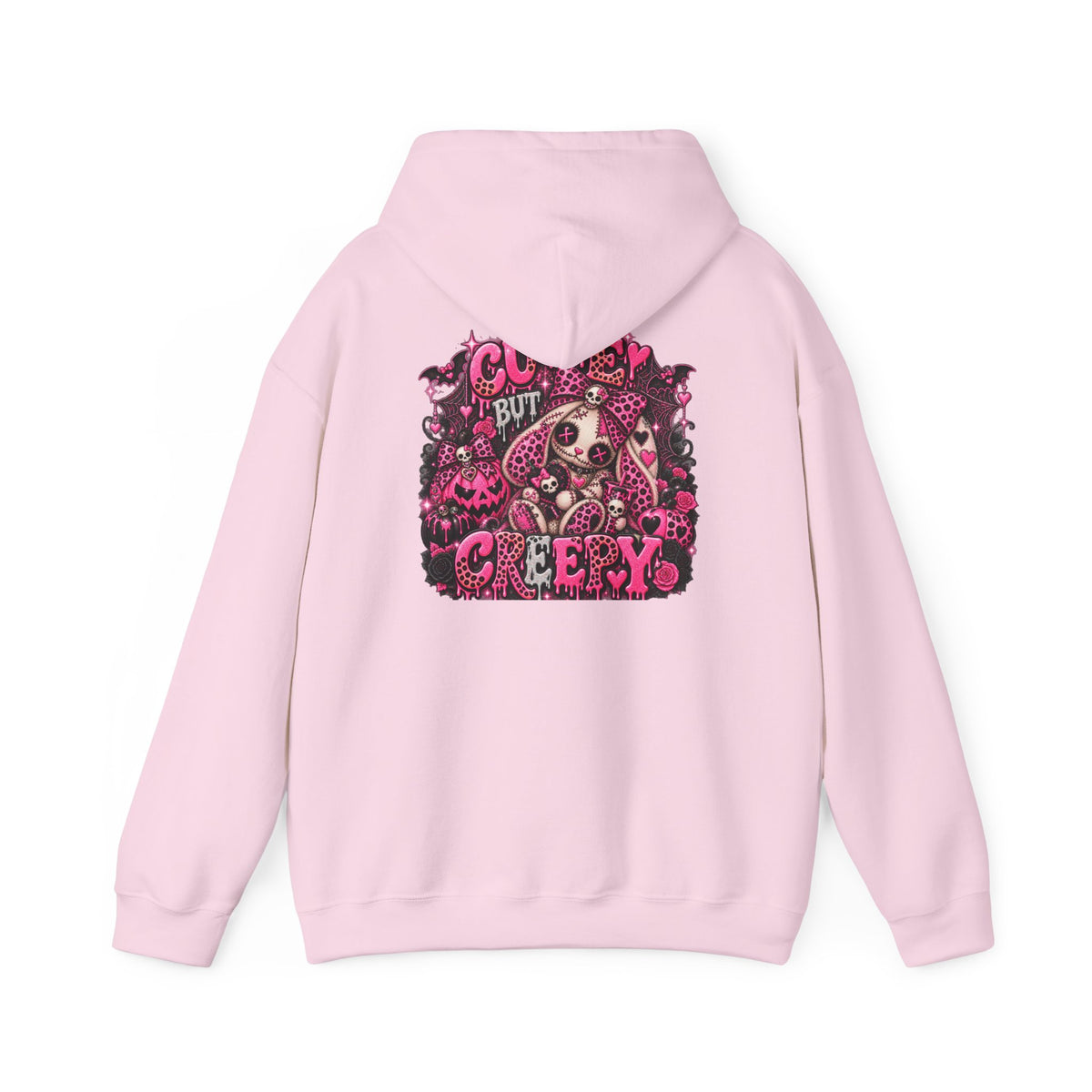 Creepy Cute Bunny Graphic Hoodie