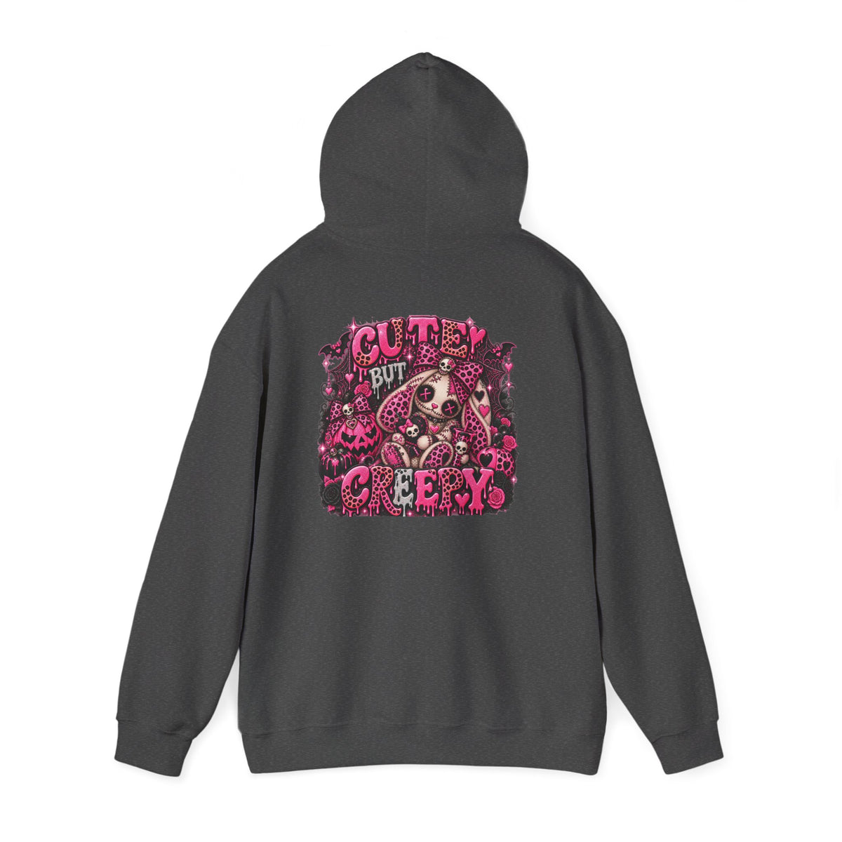Creepy Cute Bunny Graphic Hoodie