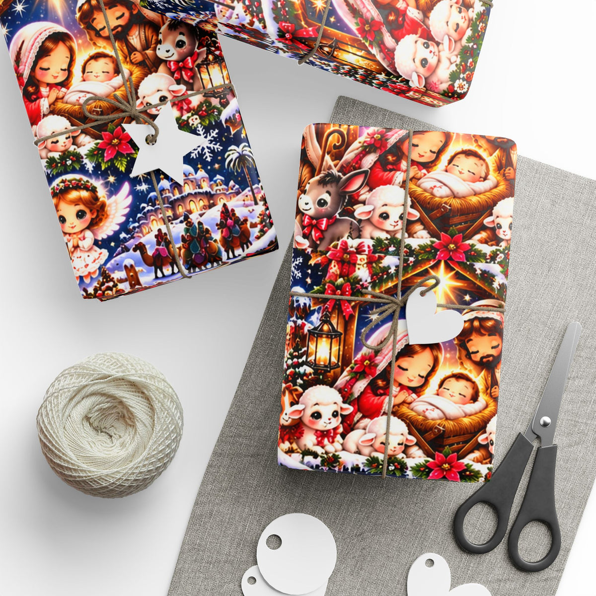 Nativity Christmas Wrapping Paper