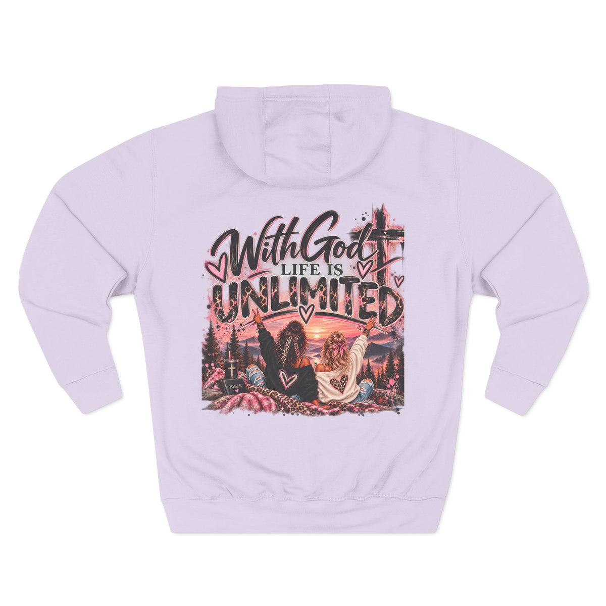 With God Life Is Unlimited Hoodie
