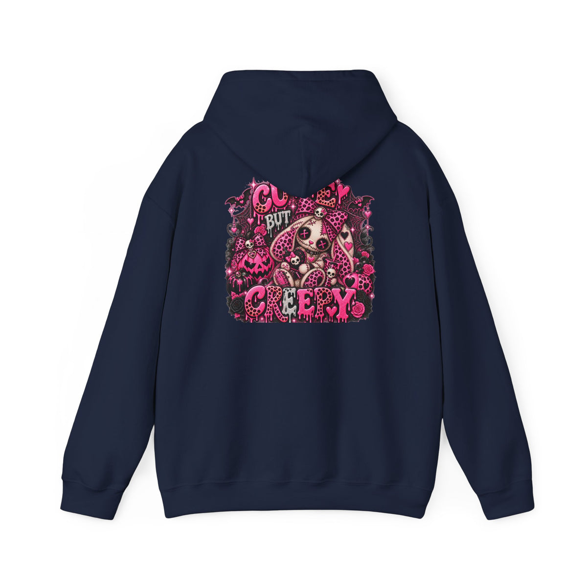 Creepy Cute Bunny Graphic Hoodie