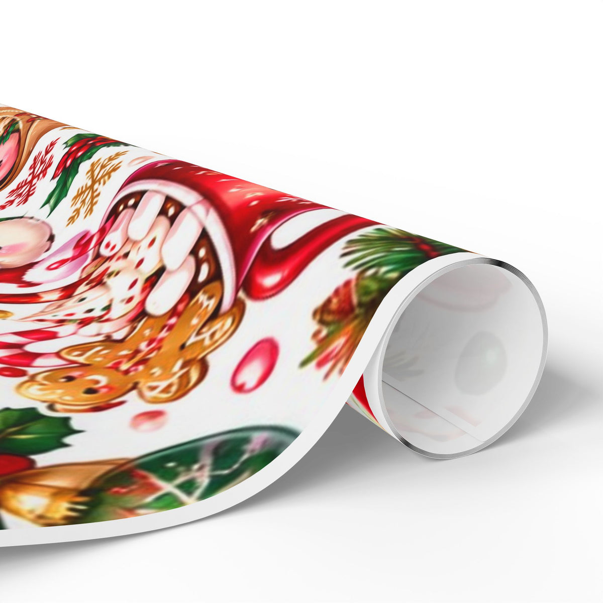 Christmas Dumpling Wrapping Paper