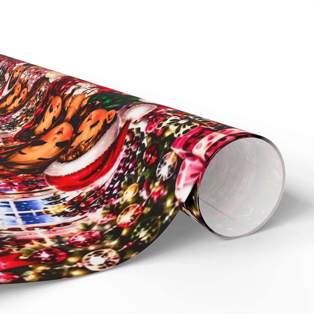 Mama’s Christmas Magic Wrapping Paper – Cozy Family ChristmasWrapp