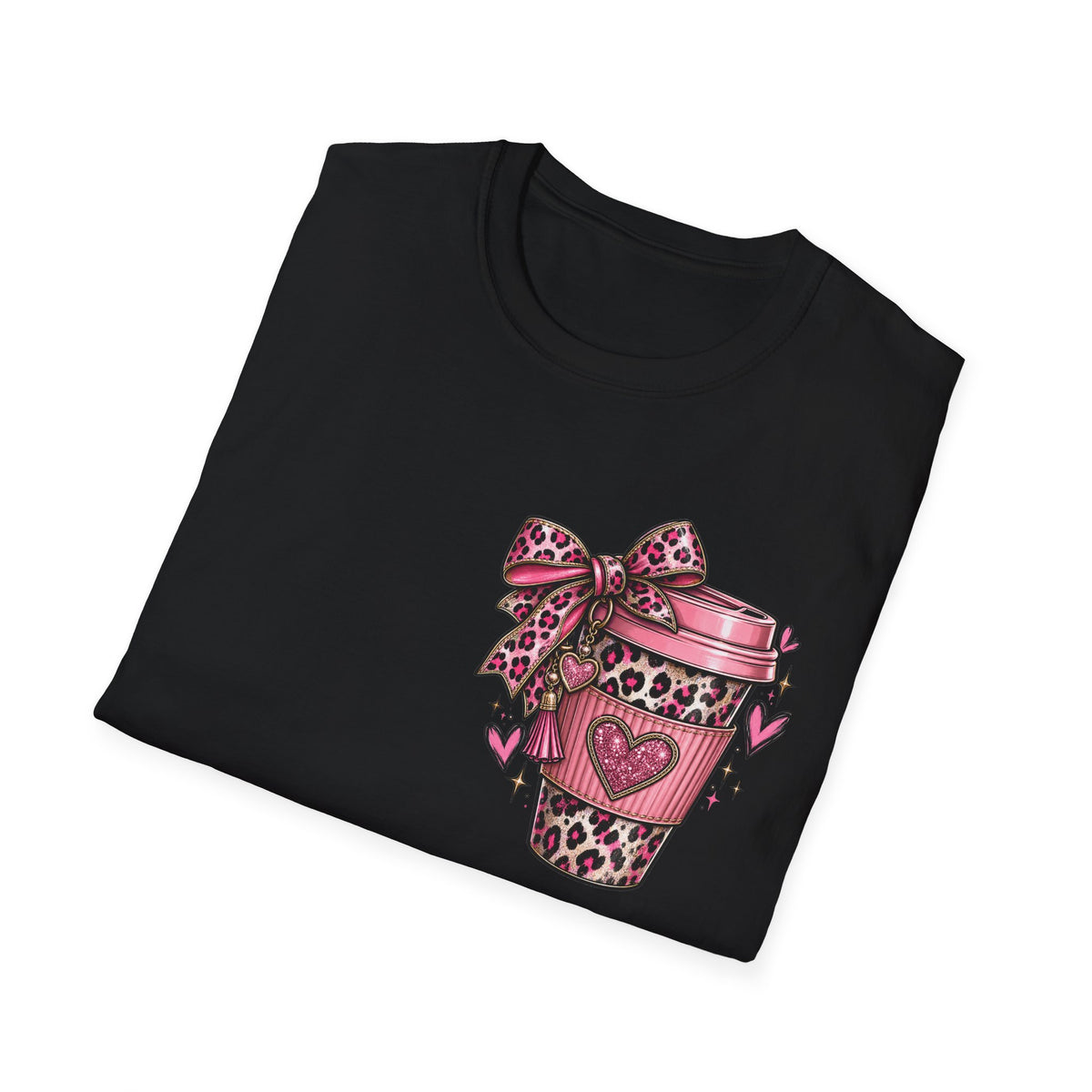 Coffee First, People Eventually Pink Coffee Lover T-Shirt