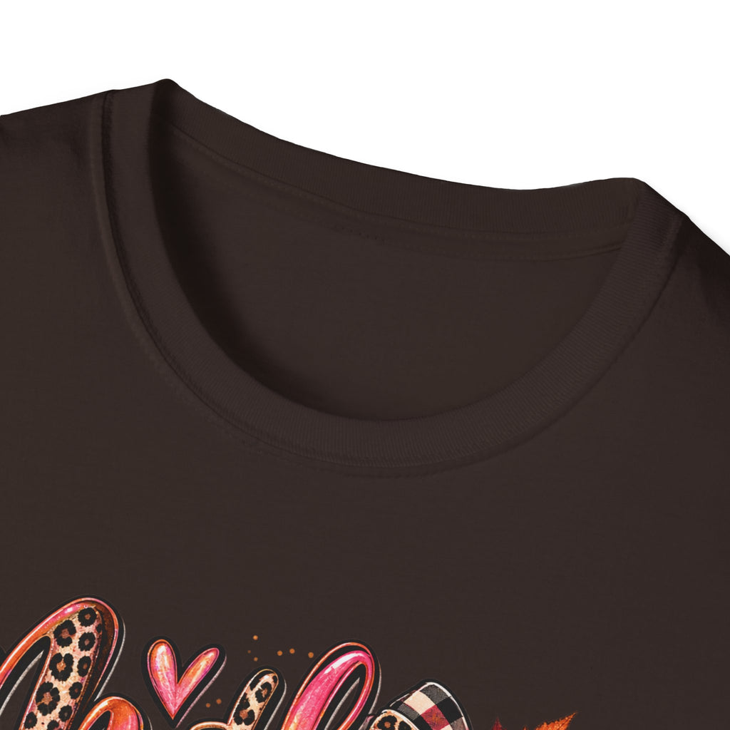 Mother and Daughter T-Shirt — Floral Leopard Fall Matching Tee
