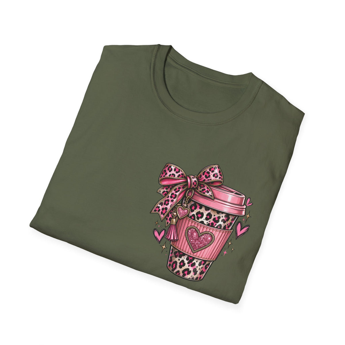 Coffee First, People Eventually Pink Coffee Lover T-Shirt