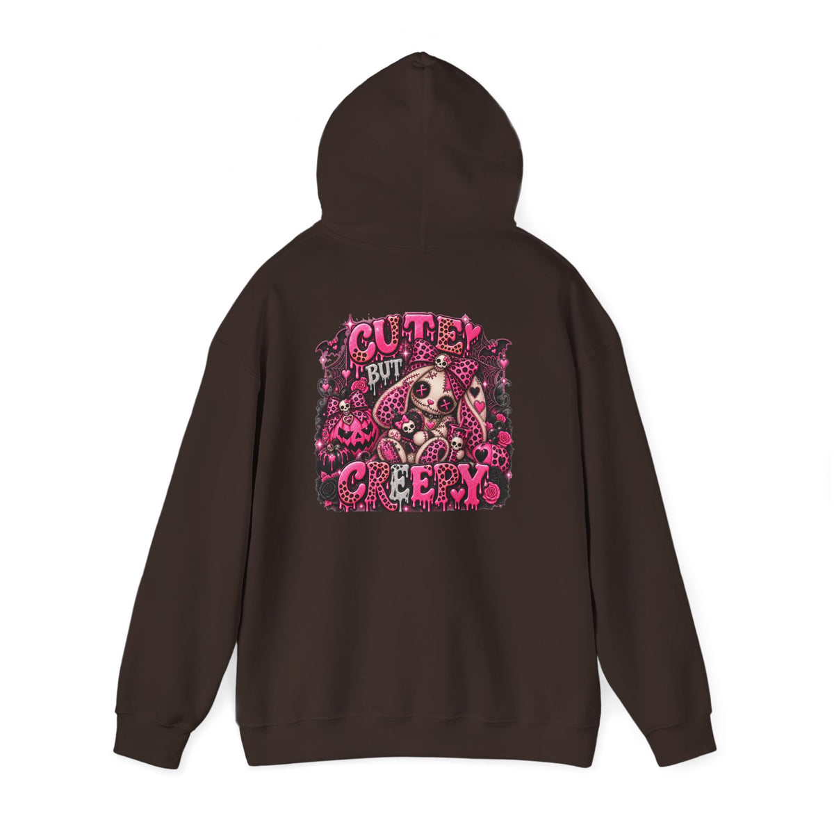 Creepy Cute Bunny Graphic Hoodie