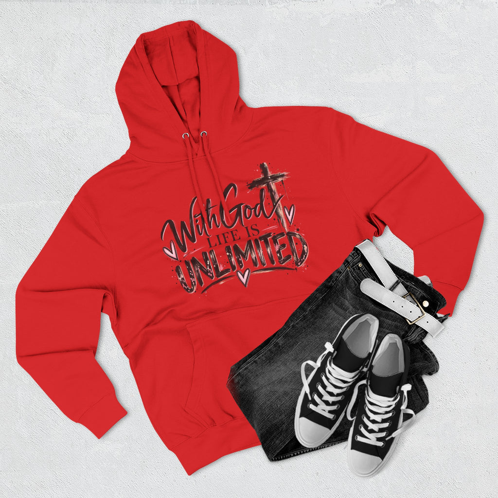 With God Life Is Unlimited Hoodie