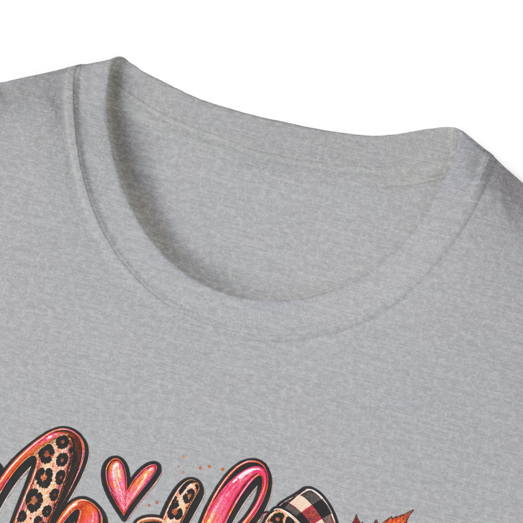 Mother and Daughter T-Shirt — Floral Leopard Fall Matching Tee