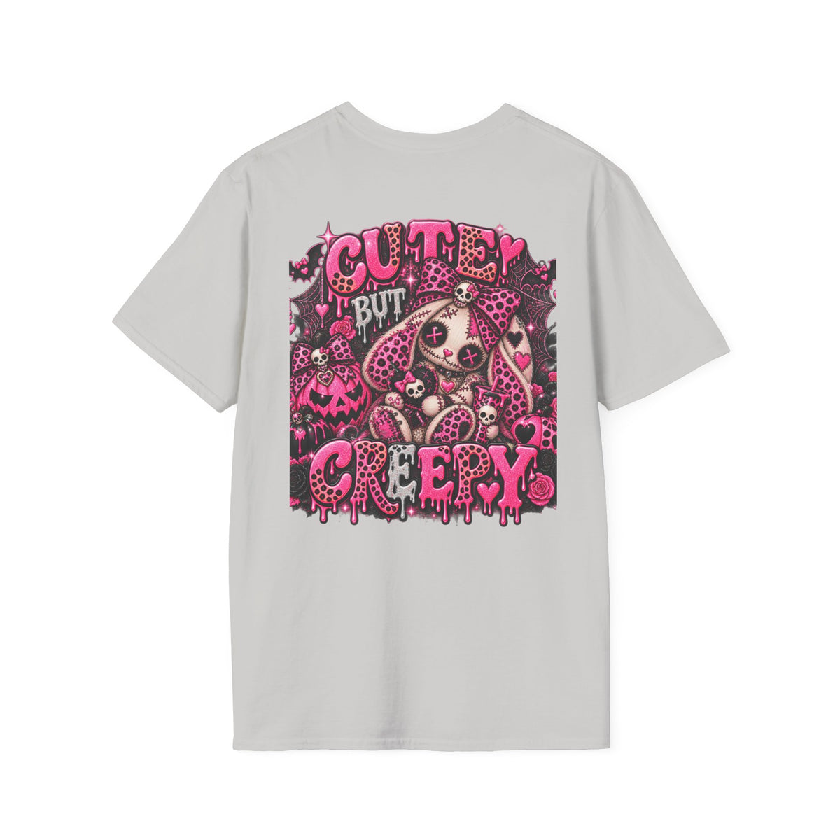 Cute But Creepy Stitched Bunny Tee