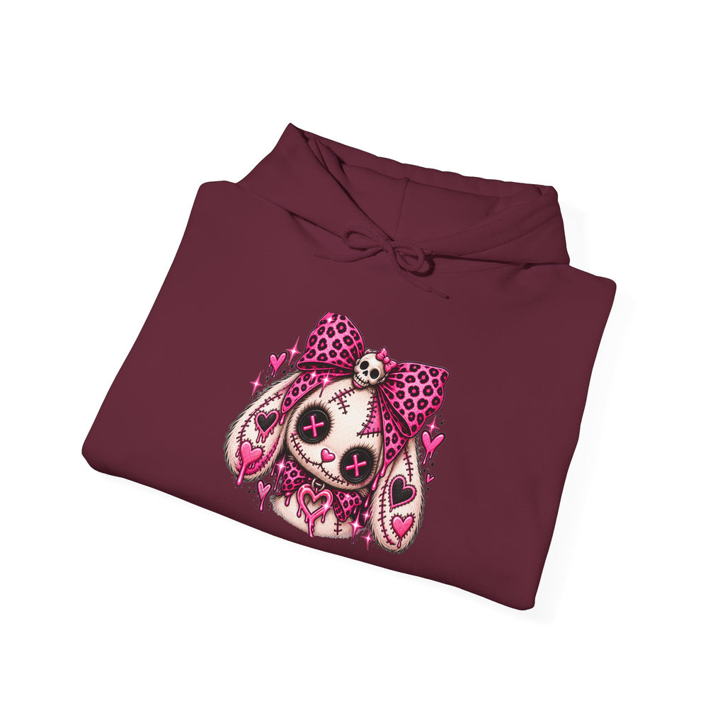 Creepy Cute Bunny Graphic Hoodie