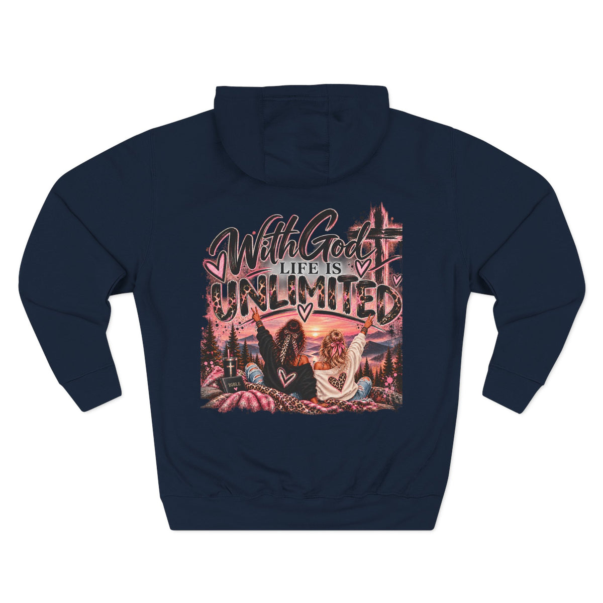 With God Life Is Unlimited Hoodie