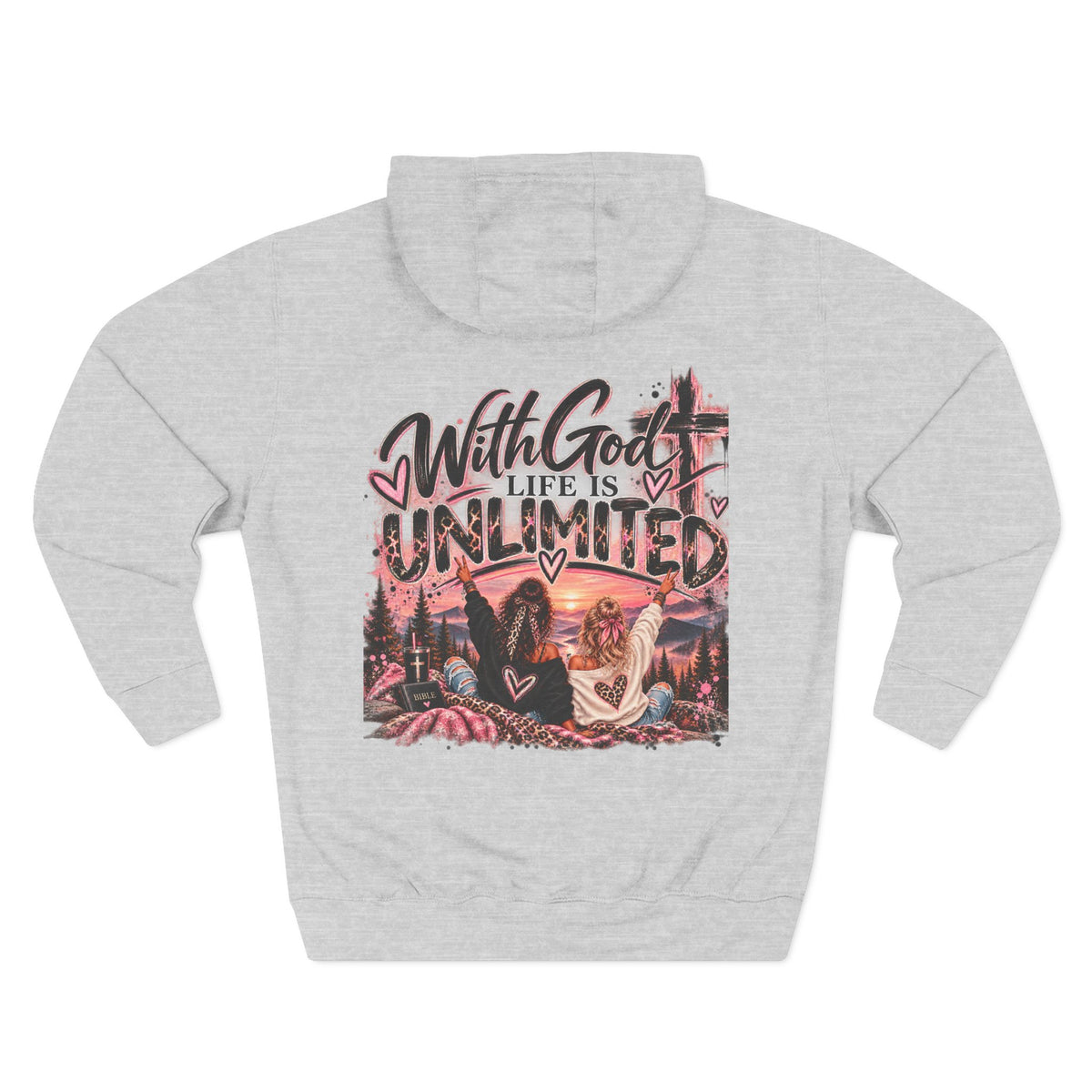 With God Life Is Unlimited Hoodie
