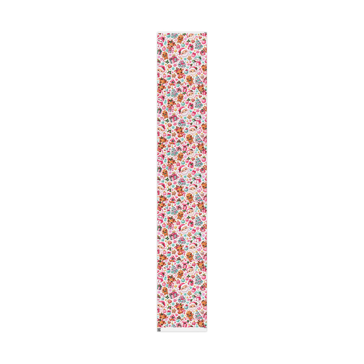 Sweet Christmas Wishes Pink & Mint Wrapping PaperWrapp