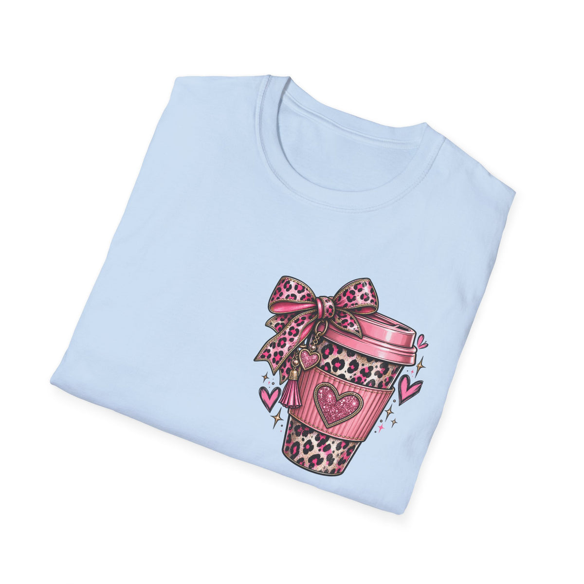 Coffee First, People Eventually Pink Coffee Lover T-Shirt