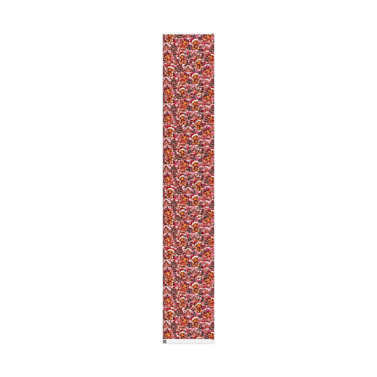 Sweet & Sassy Gingerbread Christmas Wrapping Paper – Pink Leopard Holiday