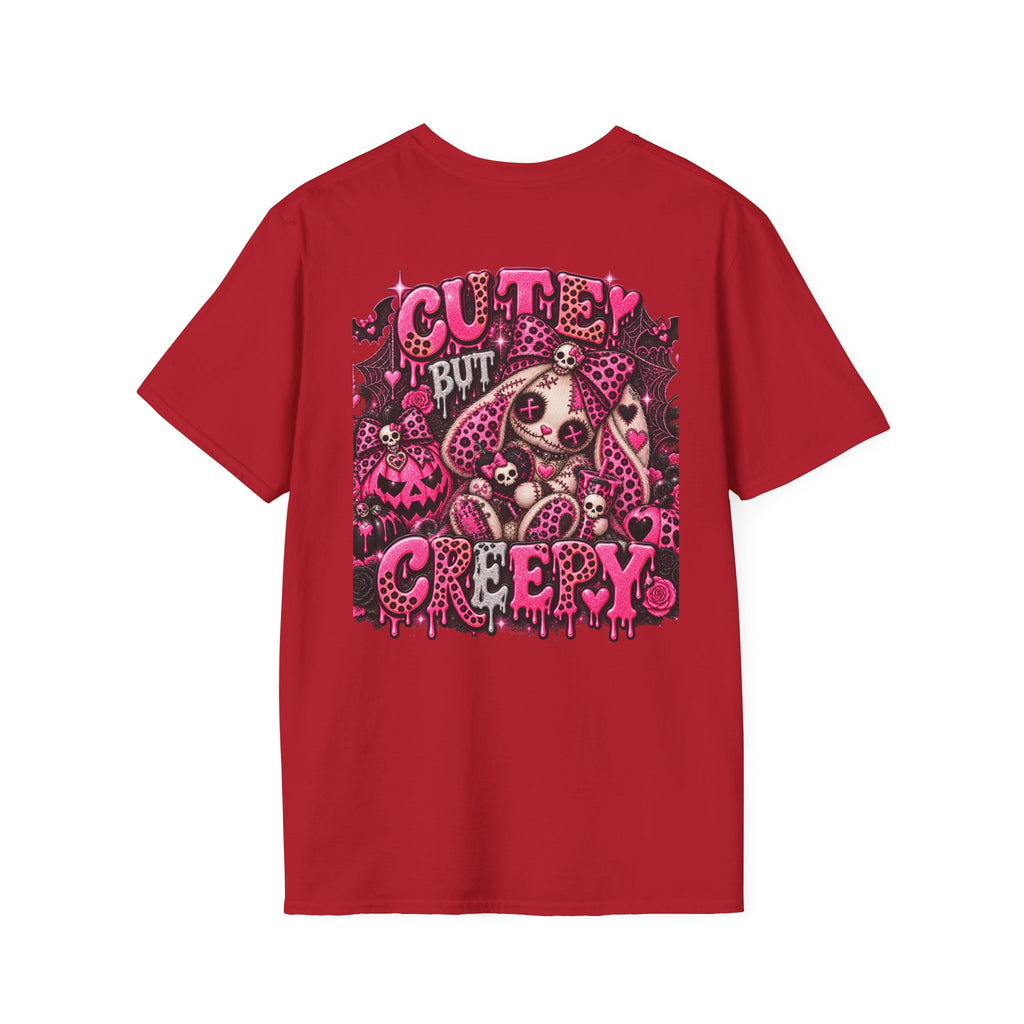 Cute But Creepy Stitched Bunny Tee
