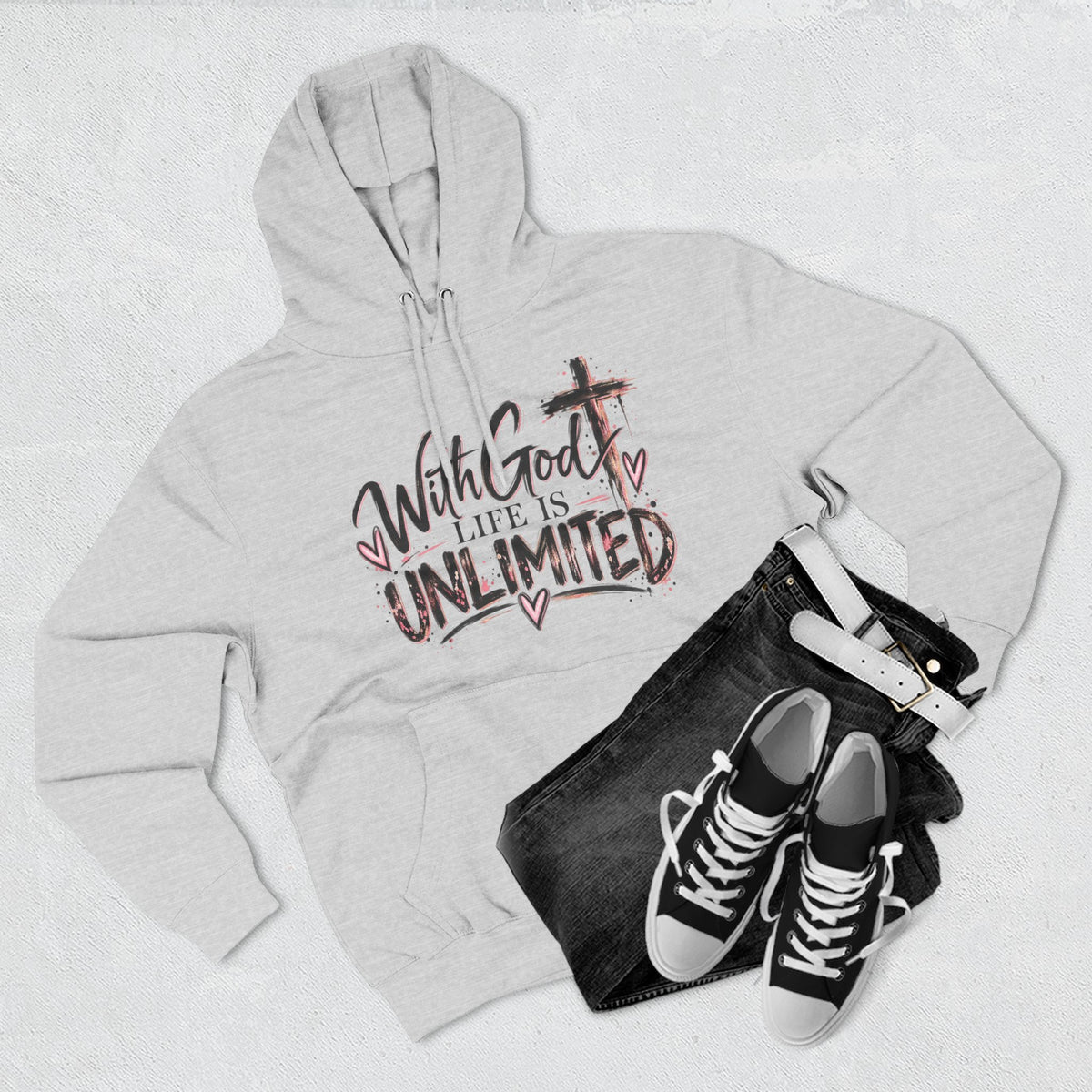 With God Life Is Unlimited Hoodie