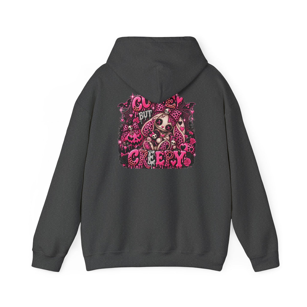 Creepy Cute Bunny Graphic Hoodie