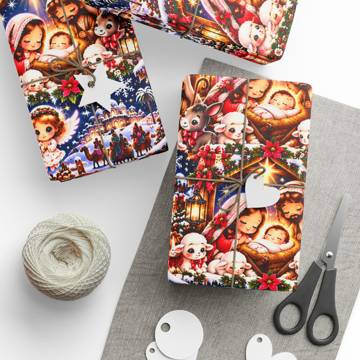 Nativity Christmas Wrapping Paper