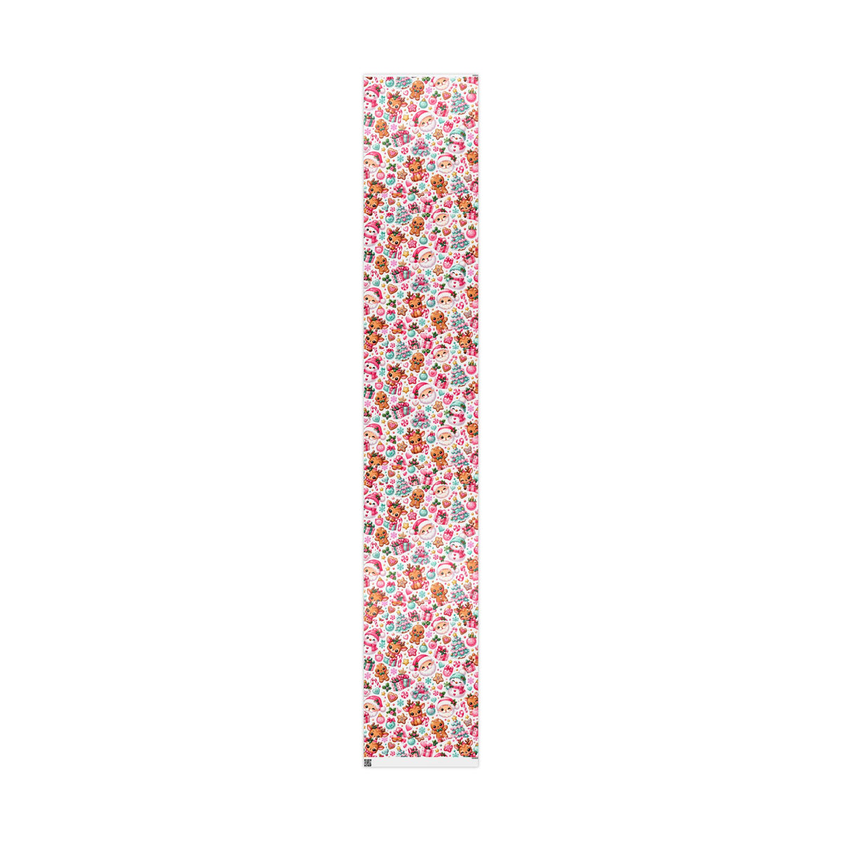 Sweet Christmas Wishes Pink & Mint Wrapping PaperWrapp