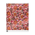 Sweet & Sassy Gingerbread Christmas Wrapping Paper – Pink Leopard Holiday