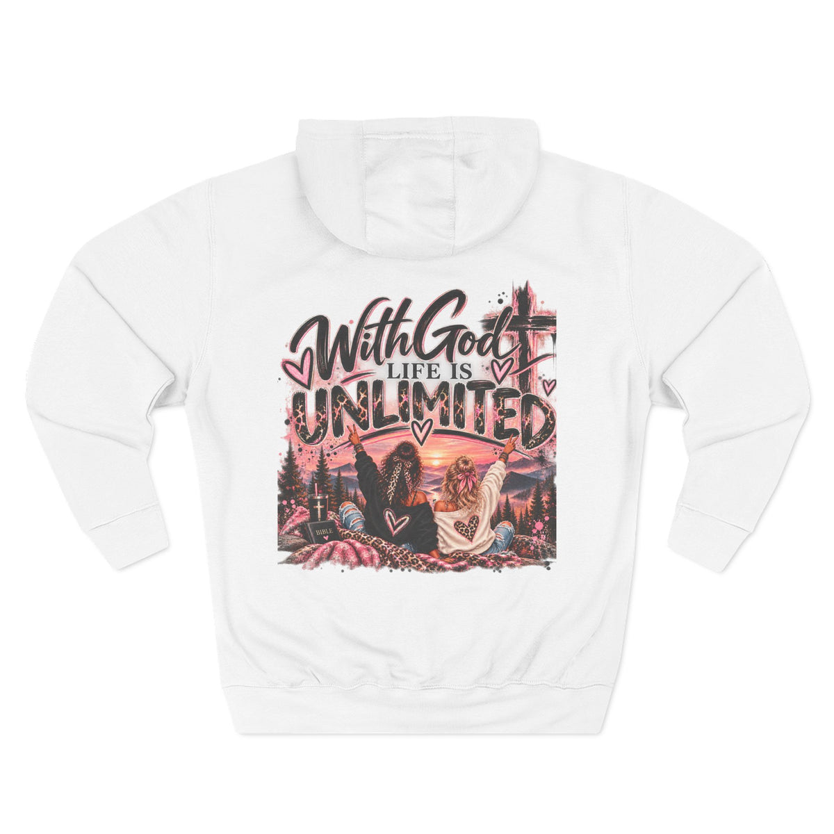 With God Life Is Unlimited Hoodie