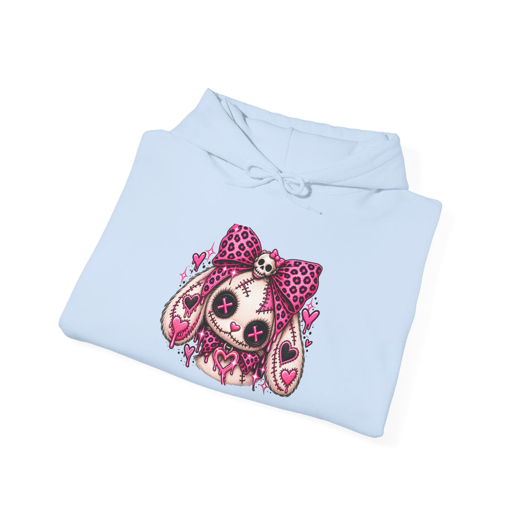 Creepy Cute Bunny Graphic Hoodie
