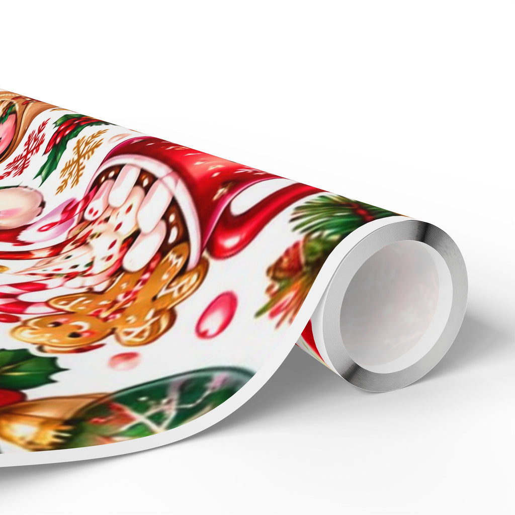 Christmas Dumpling Wrapping Paper